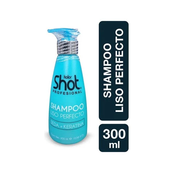 Shampoo P/ Cabello Liso Con Keratina Sin Parabenos 250ml