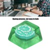 Resin Keycap HandMade CorrosionResistant Universal Mechanical Keyboard Accessories(Lime )