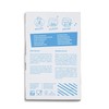 HALM Reusable Drinking Straws, Pack of 6 Straight 20 cm