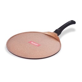 Sumeet Granite Finish NonStick Die Cast 4mm Thick Dosa Tawa - 30.5 cm (Peach Color)]