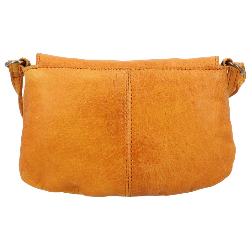 Gusti Rona 2H84-48 Women's Leather Shoulder Bag - Brown -