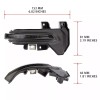 LUC Dynamic Mirror Turn Signal Lamp Smoke For Toyota Tundra