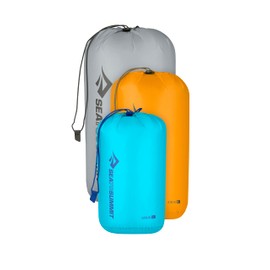 Sea to Summit Ultra-SIL Stuff Sack Set 5, 8, 13L Blue Atoll, Zinnia, High Rise, Blue Atoll, Zinnia, High Rise, 3L, 5L and 8L