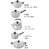 Hokuriku aluminiumu Anodized femina One Hand Pot