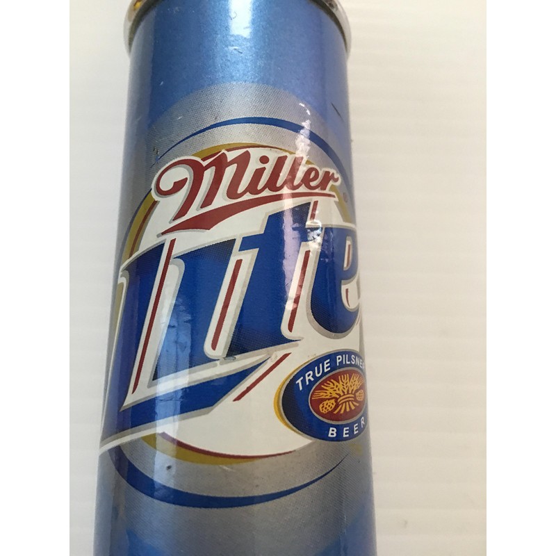 Miller Lite 12" Blue Pub Style Beer Tap Handle