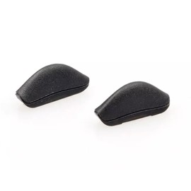 NicelyFit Rubber Black Nose Pads Replacement for Oakley Crosslink Eye Glass Frames OX8027 OX8029 OX8030 OX8031 etc. (Regular Fit - 1 Pair)
