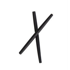 Rubber Silicon Anti-Slip Replacement Temple Ear Socks for Oakley OX5113 etc Eye Glasses Sunglasses Frames HTS001, Black - 2 Pairs, 56mm