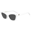 Chiara Ferragni Cf 1020/s Sunglasses, VK6/IR White, 3XL