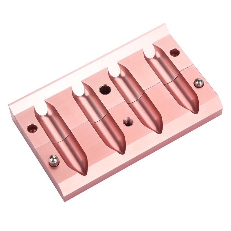 12.1 DIY Lipstick Mold Aluminum Alloy Rose Gold Dual Uses
