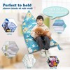 LOLOMLO Stuffed Animal Storage Bean Bag Chair Cover, 52" x