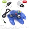 miadore 2x USB N64 64 Controller Plug & Play Joystick