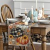 Artoid Mode Pumpkins Sunflowers Maple Leaf 210 GSM Fall Table
