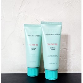 Bring Green Tea Tree Cica Soothing Cream Plus 100ml+100ml special / 브링그린 티트리 시카 수딩 크림 플러스 100ml+100ml 기획