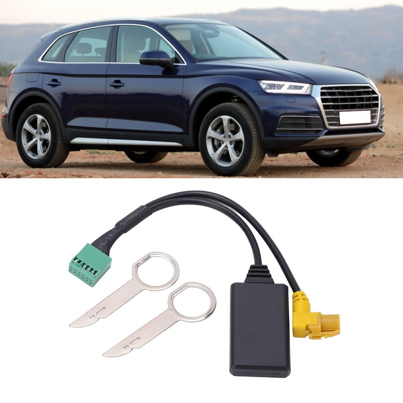 EVGATSAUTO Bluetooth 5.0 Cable, 12 Pin MMI 3G AMI AUX