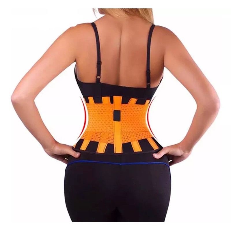 Lecute Faja Deportiva Doble Compresion Gym Moldear Cintura