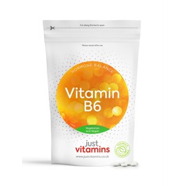 Just Vitamins Vitamin B6 10mg 180 Tablets
