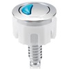 Toilet Flush Button, GLADFRESIT Round Head Toilet Push Button Replacement