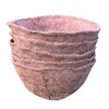 Selections Pack of 5 Round Coco Garden Hanging Basket Planter