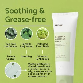Bw- Crema En Gel Coreana Iunik Centella Asitica