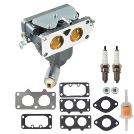 labwork Carburetor with Gaskets Replacement for Briggs with Stratton V-Twin 20HP 21HP 22HP 23HP 24HP 25HP Replace 791230 799230 499804 699709
