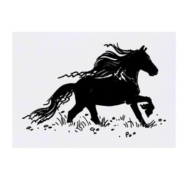 'Horse' Temporary Tattoo - Water Resistant, Skin-Safe, Non-Toxic Transfer (TO00046634)