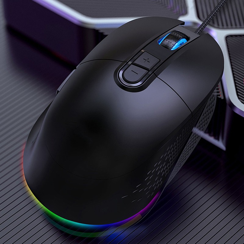 Wired Gaming Mouse 2400 3600 4200 6400 DPI Ergonomic RGB