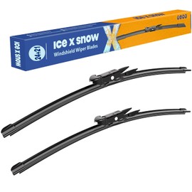 ICEXSNOW 24"+21" Water Repellent Windshield Wiper Blades Replacement for Chevy Traverse 2017-2009 GMC Acadia 2016-2007 Buick Enclave 2017-2012 Pontiac G6 07-05 Silicone Windshield Wiper Blades