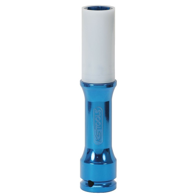 1/2" Aluminium wheel impact socket, extra deep, 17mm