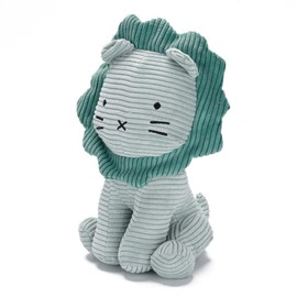 SILI FACTORY - Peluche de pana de león (verde) de 11 pulgadas para bebés, niños pequeños, adultos, juguete de pana de león, adorable juguete hecho de material de calidad