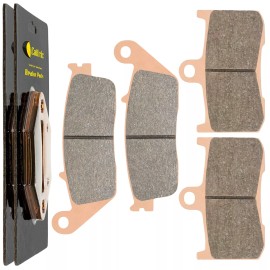 Caltric Front & Rear Brake Pads for Victory  Kingpin Low Tour 2008 2009 2010 2011 2012