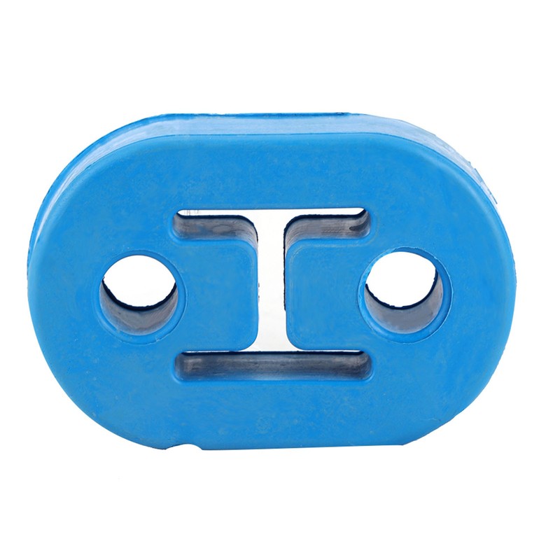 4PCS Universal Blue Silicon Muffler Exhaust Hanger Short Hangers 12mm1/2''