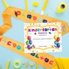 BkeeCten Kindergarten Preschool Graduation Certificates - Kindergarten Preschool Sash Blank