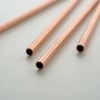 Notdam Antibacterial Copper Straw 2P + Cleaning Brush / 놋담