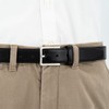 LINDENMANN Men's Full Leather Belt Made of Cowhide Leather, 30