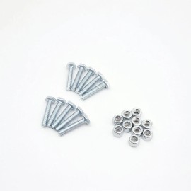 Unbranded 19H1914 M40333 Shear Pin Bolts Nuts for John Deere  Snow Throwers Blowers 10sets