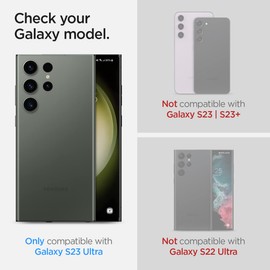 Spigen Camera Lens Screen Protector [Glas.tR EZ Fit Optik Pro] designed for Galaxy S23 Ultra - Lavender [2 Pack]