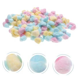 MERRYHAPY Newborn Baby Cotton Balls 500g Soft 3 Colors for Face Cleansing Makeup Removal