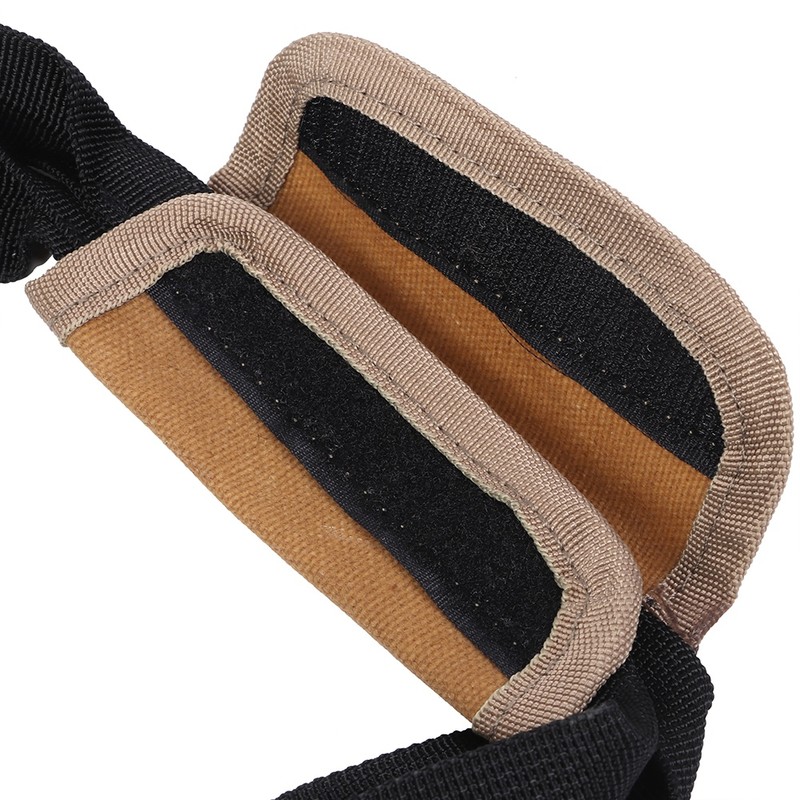 Waxed Canvas Waterproof Large Portable Firewood Holder Bag Log Carrier