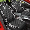 STUOARTE Cow Print Car Seat Covers for Front Seats, 2