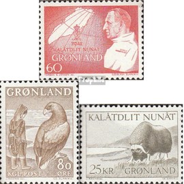 Denmark - Greenland 72,73,74 (complete.issue.) Volume 1969 completeett unmounted mint/never hinged ** MNH 1969 Frederik IX. Say, Animals (Stamps for collectors) Birds