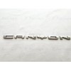GMC 1PC Chrome Rear Tailgate Conner Canyon Letter Emblems 2021-2022