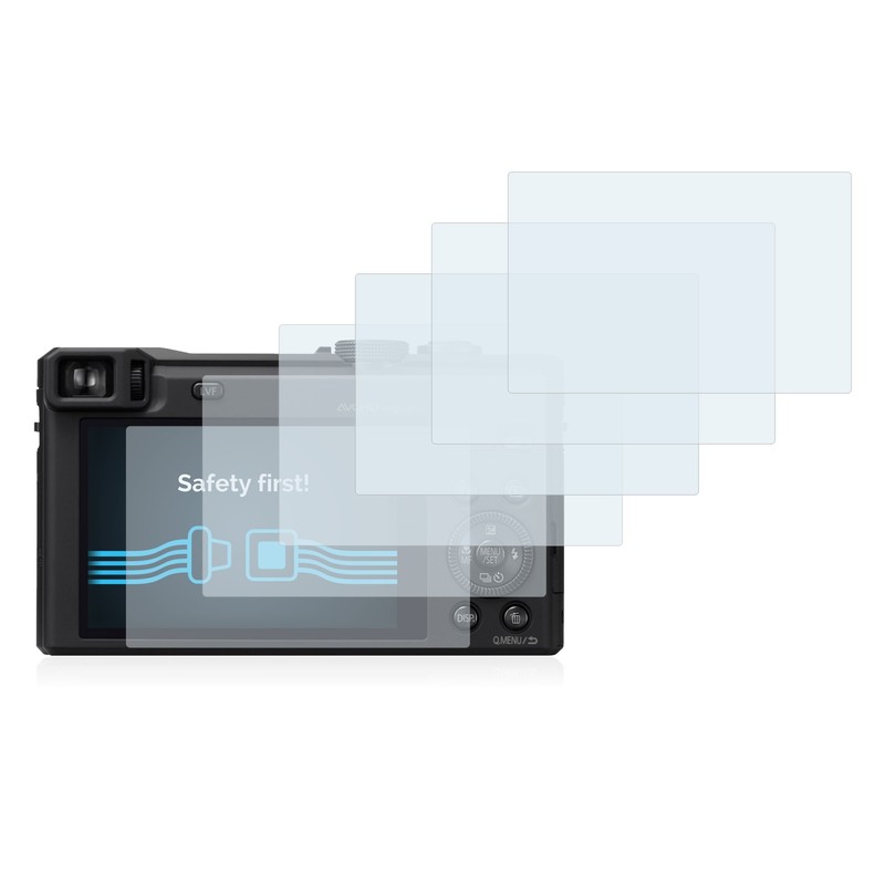 Savvies Screen Protectors for Panasonic Lumix DMC-TZ61 Ultra Transparent Pack