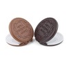 yueton Pack of 2 Mini Pocket Chocolate Cookie Compact Mirror