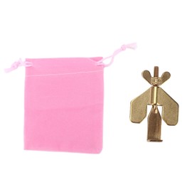 Portable Door Lock Home Security Locker Travel Lockdown Lock Anti Thief Easy to Install for Hotel and ApartmentGold