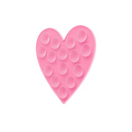 Wildflower Cases - Pink Heart Stickeez, Compatible with Apple iPhones | Mount Trendy Cute Viral - Durable, Easy to Attach, Lightweight, Reusable, Double-Sided Suction, Women-Owned Small Business