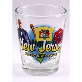 New Jersey Garden State Elements Shot Glass