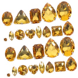 Operitacx Strasssteine ​​zum Basteln 50 Stück Handgenähte Glitzer-strasssteine ​​für Kleidung Für Dekorationen Und Accessoires