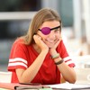 SATINIOR 10 Pieces Eye Patches Medical Adjustable Amblyopia Lazy Single