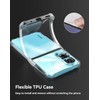 USTIYA Case for Honor 90 Lite Clear TPU Four Corners