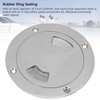 4 Inch Hatch 316 Stainless Steel Round Non Slip Inspection